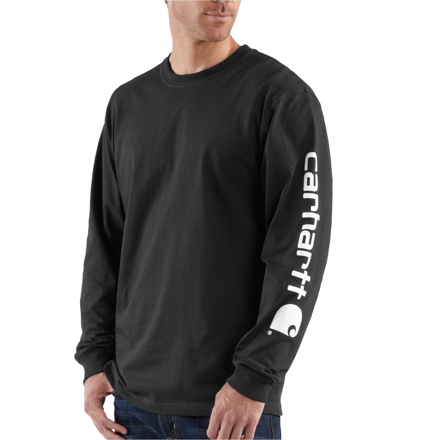 Carhartt Men's Long Sleeve Graphic Logo T-shirt