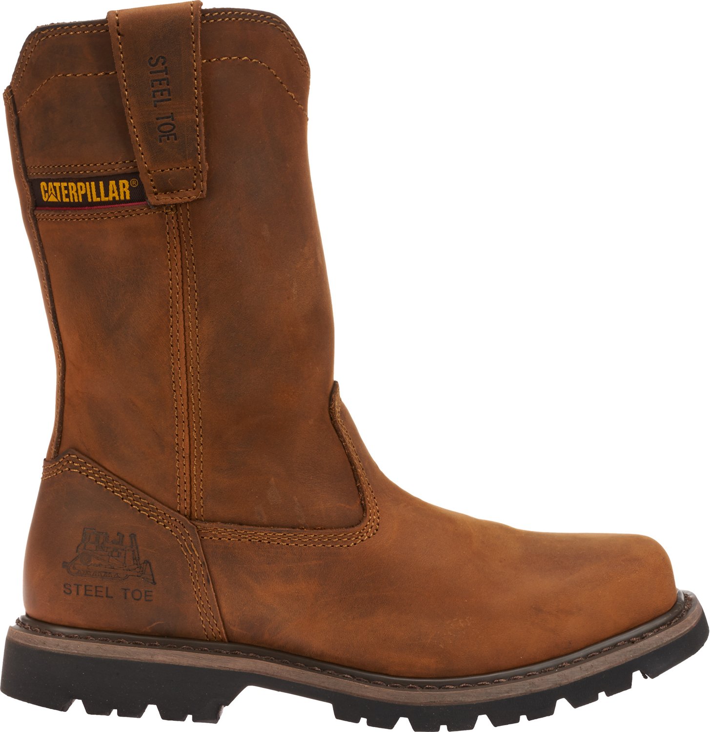 Cat Footwear Men's EH Steel Toe Wellington Work Boots | Academy