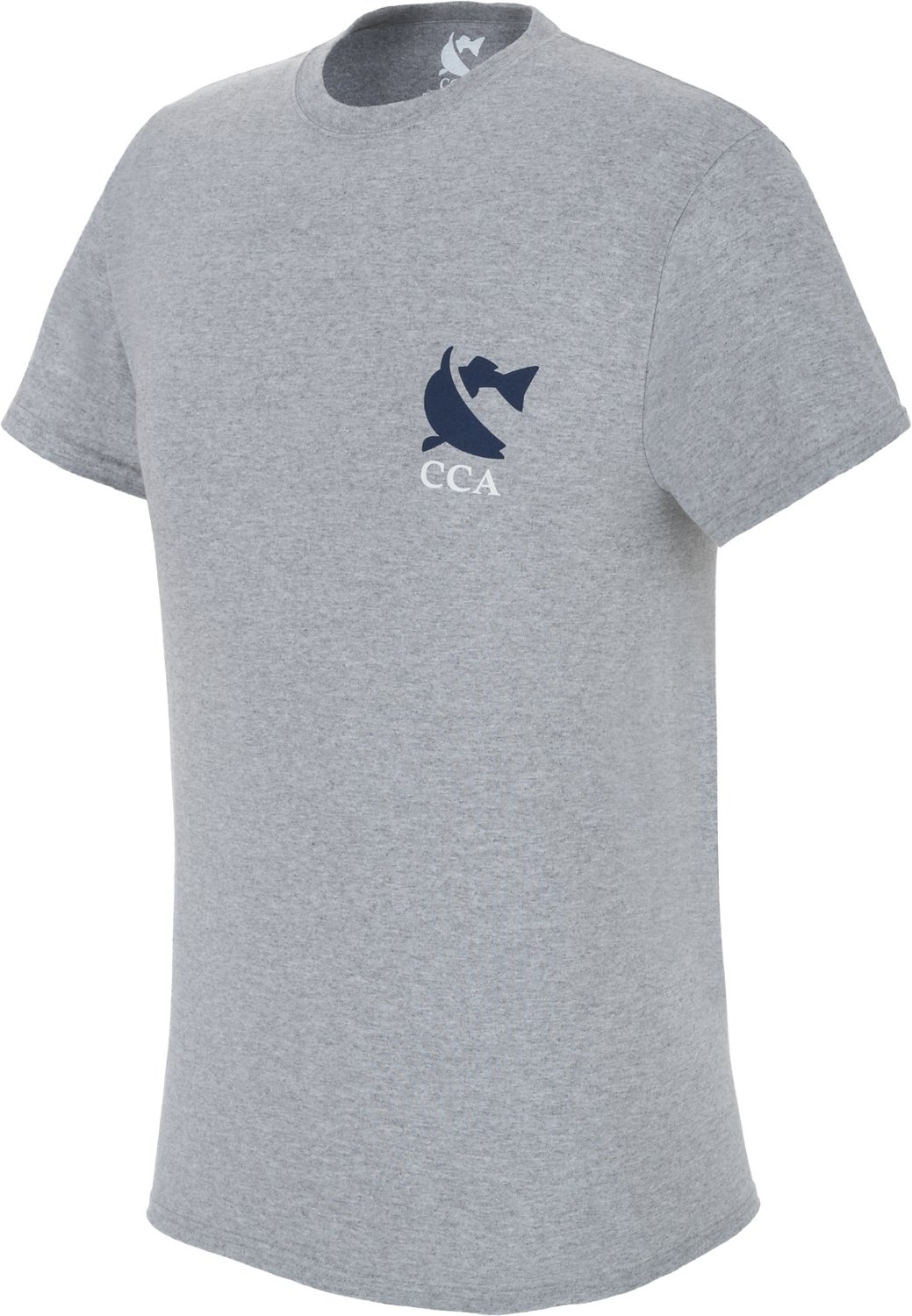 CCA Coastal Conservation Association Established 1977 Mens Fishing T-Shirt  Small