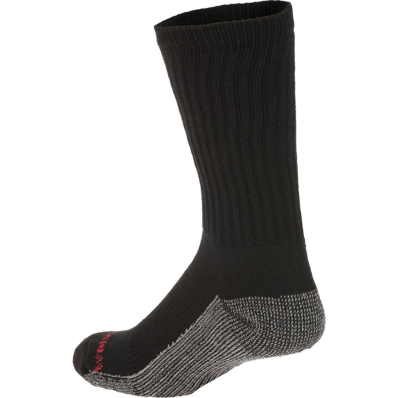 Wolverine Men's Cotton Comfort Steel Toe Boot Socks 6 Pack                                                                       - view number 2