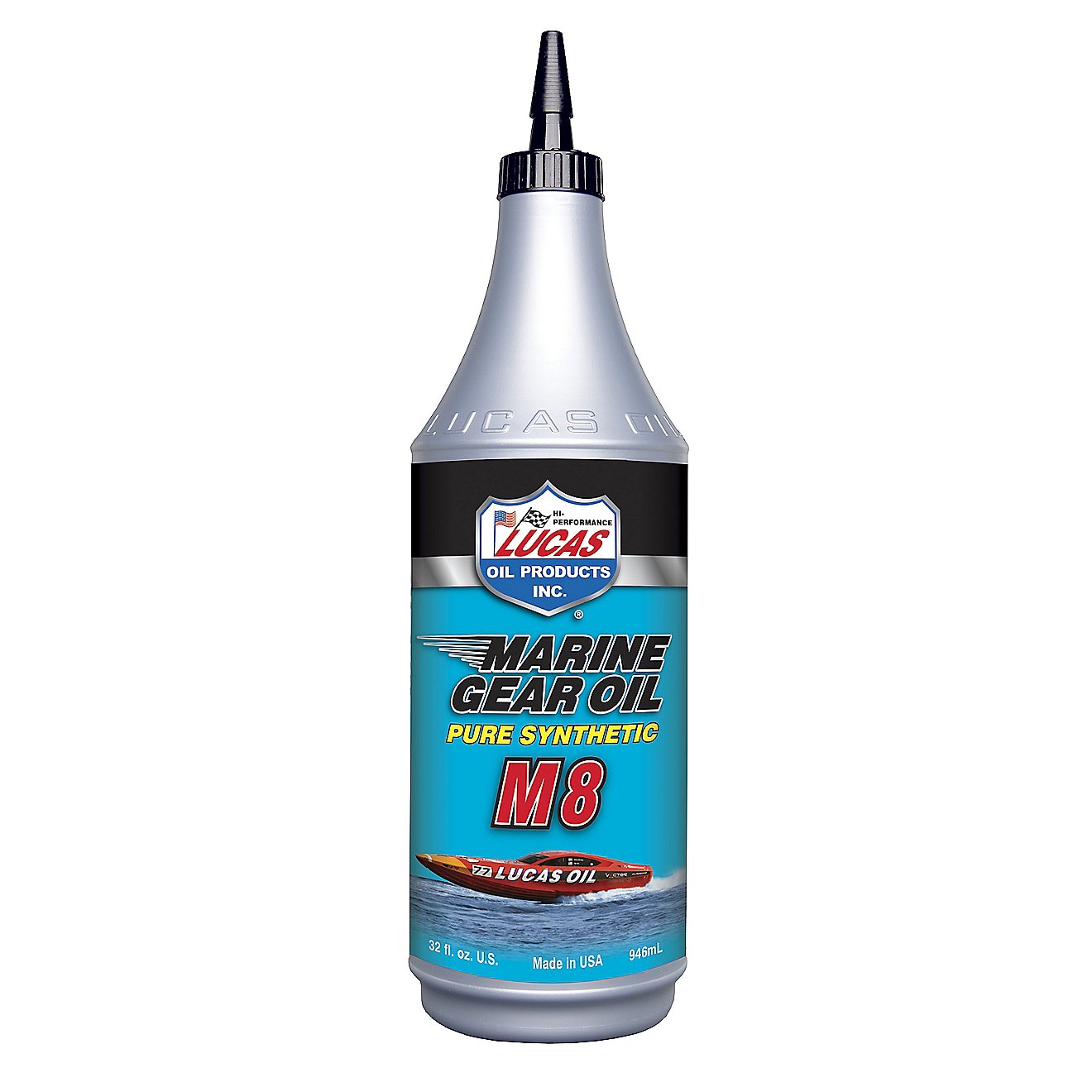 Lucas Oil Synthetic SAE 75W-90 M8 Marine Gear Oil                                                                                - view number 1
