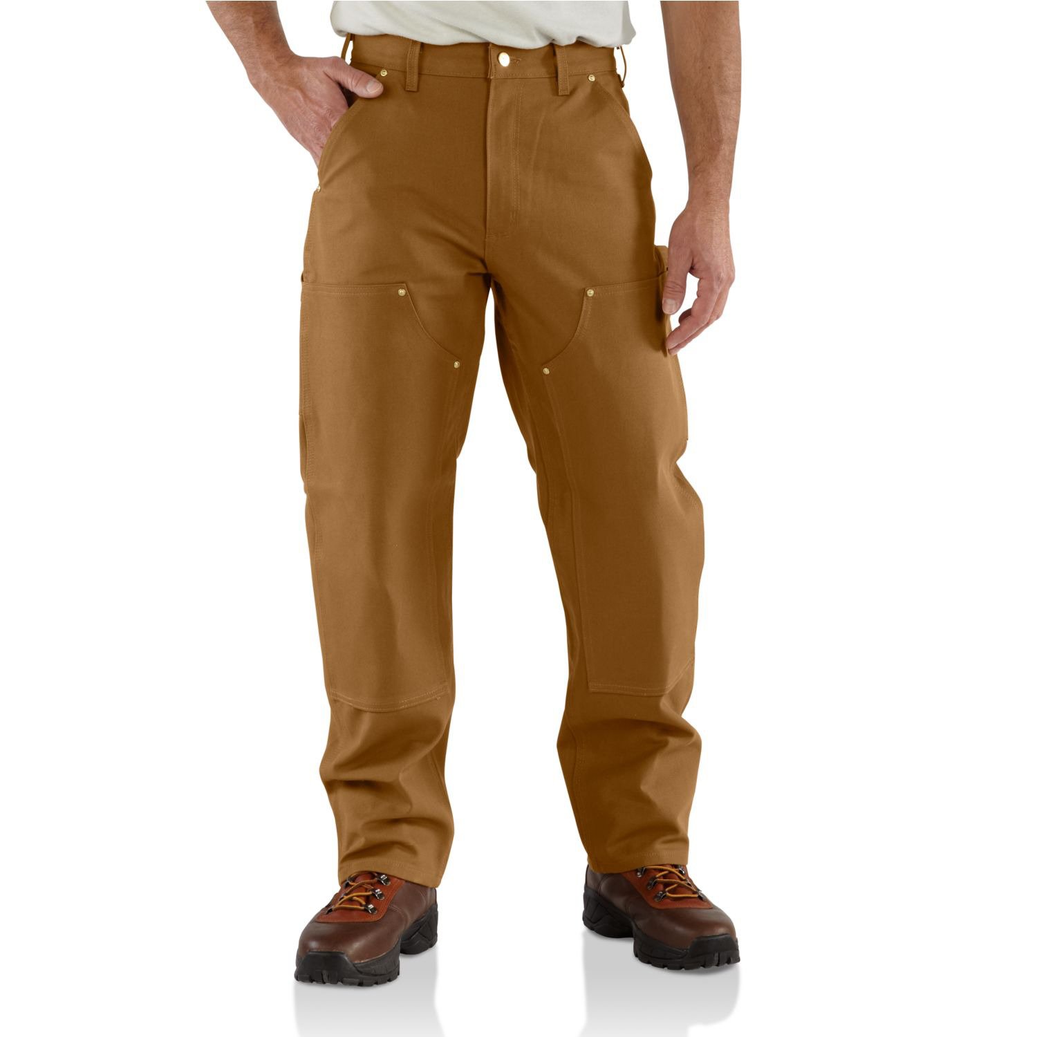 Carhartt Men's Double Front Work Dungaree                                                                                        - view number 1 selected