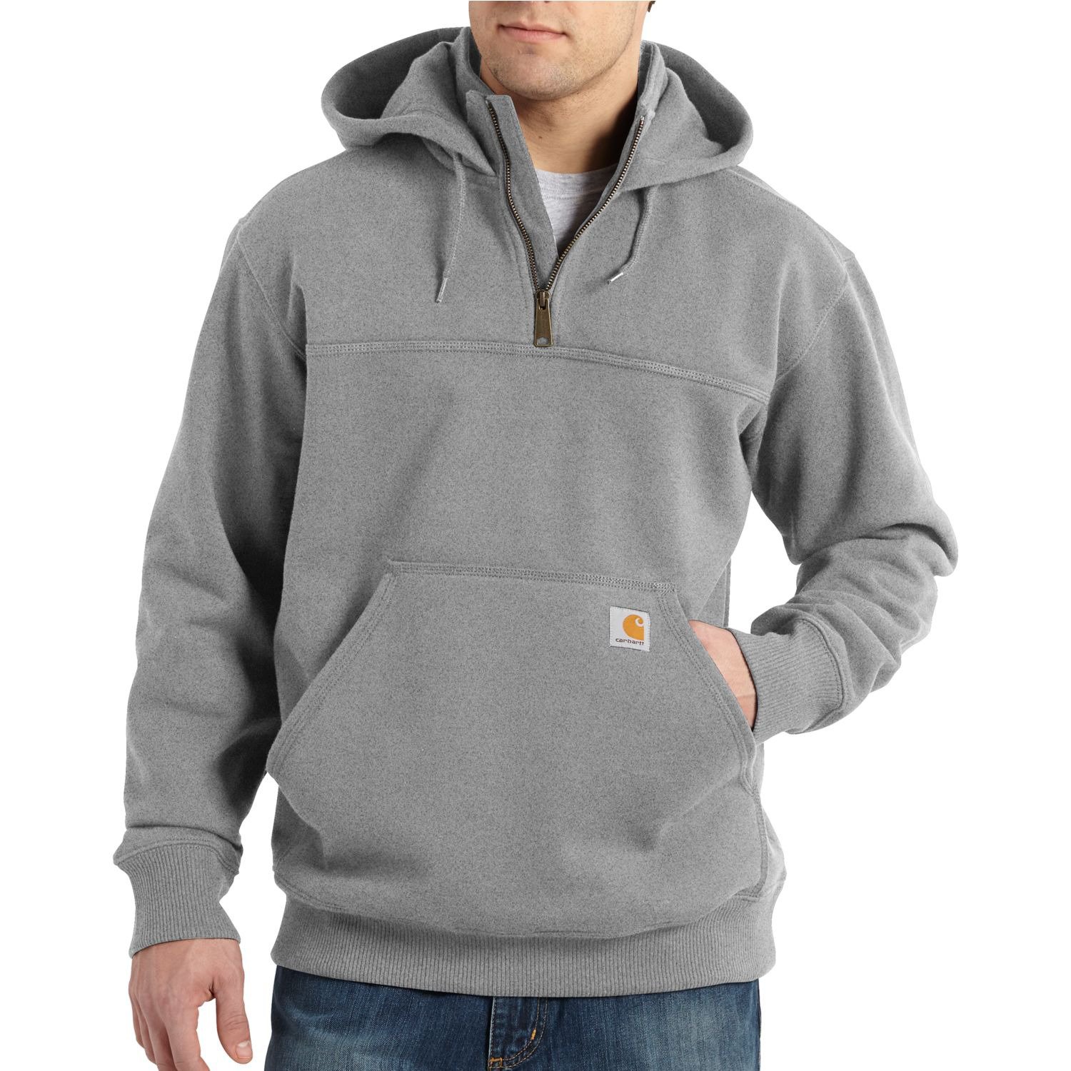Carhartt Men's Paxton Heavyweight Hooded Zip Mock Sweatshirt
