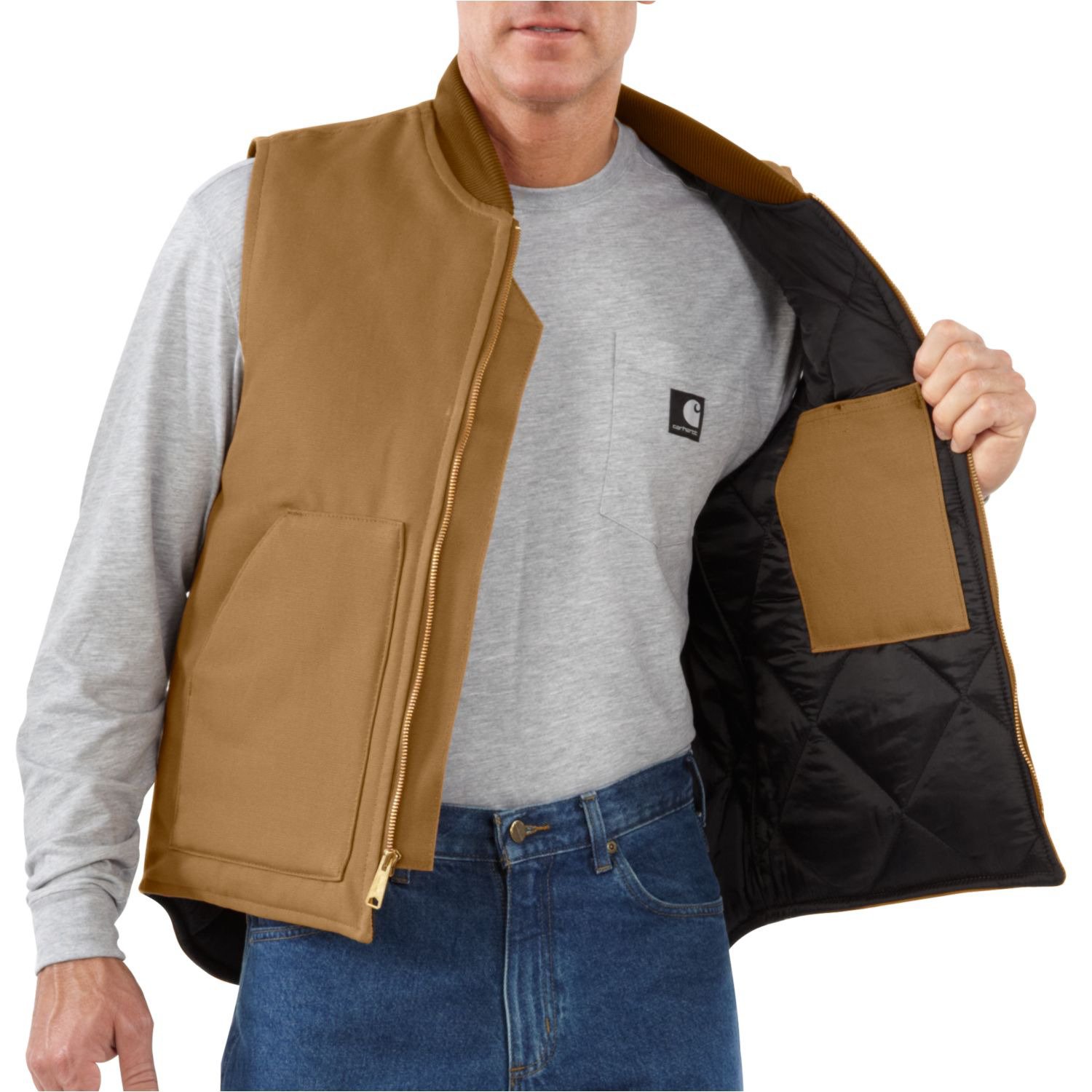 Carhartt hunting vest shelling with game bag