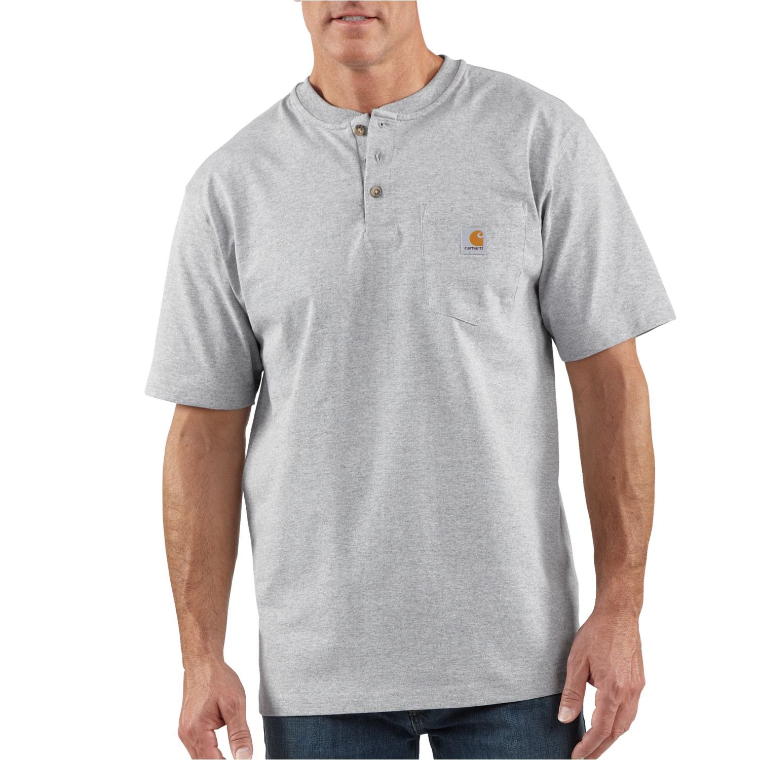 Carhartt Men's Workwear Short Sleeve Henley
