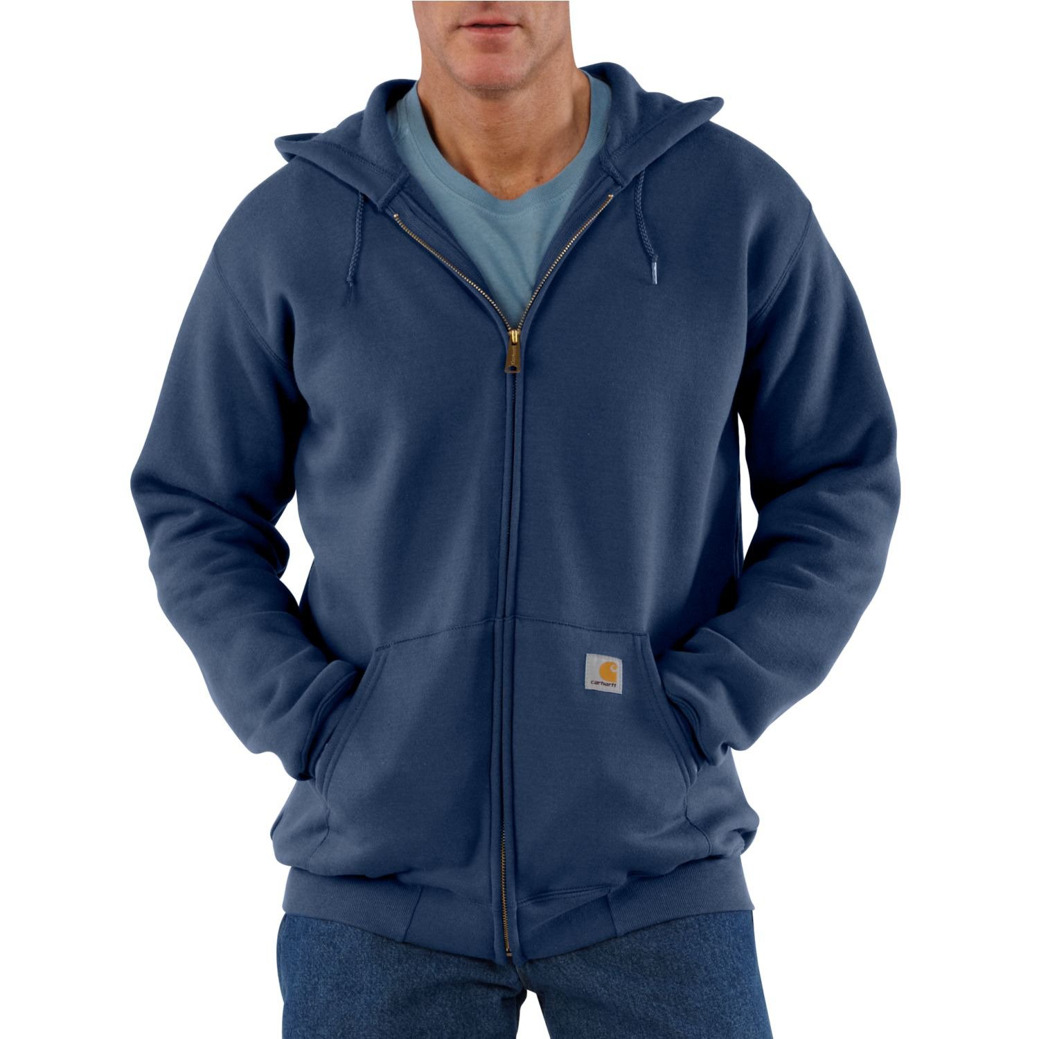 Carhartt midweight zip front hooded sweatshirt new arrivals