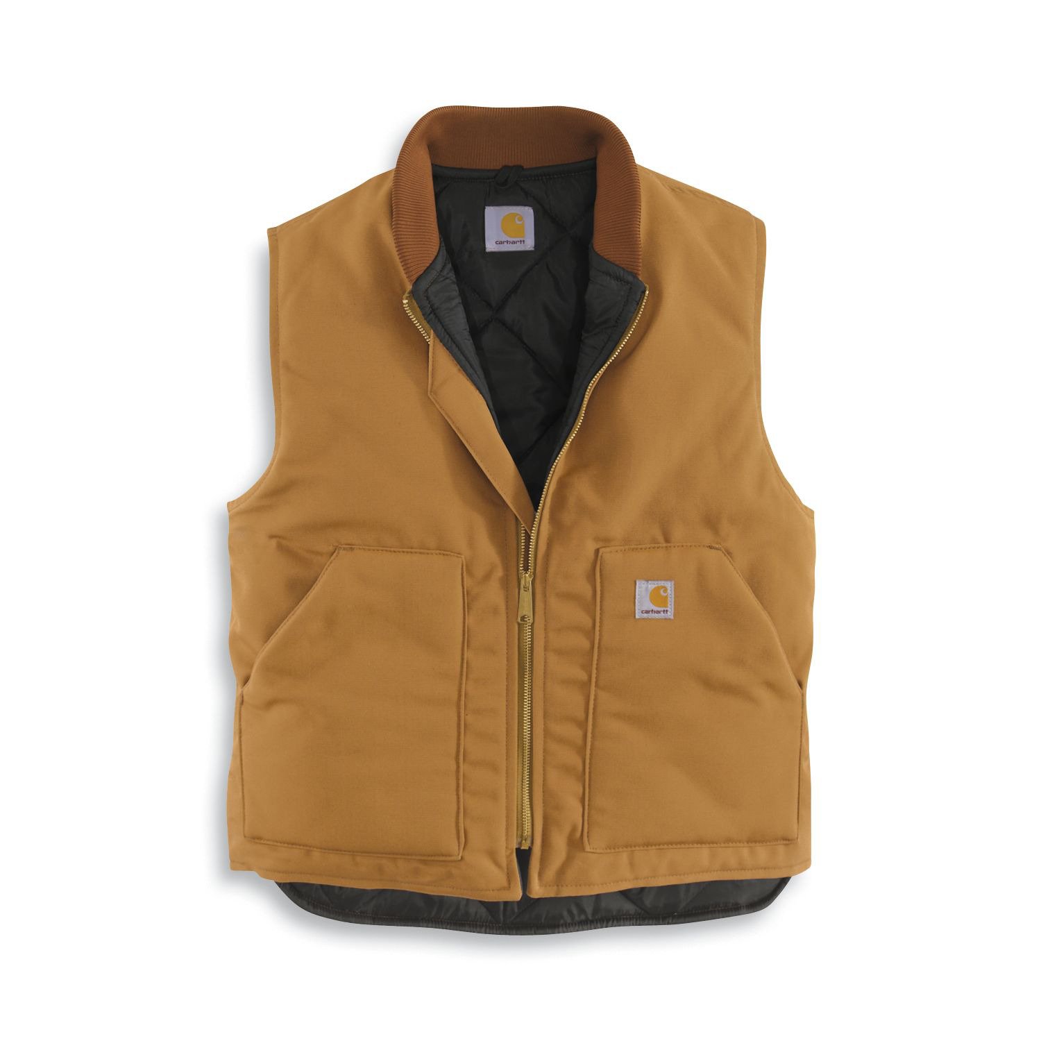 Carhartt Men's Duck Arctic-Quilt-Lined Vest | Academy