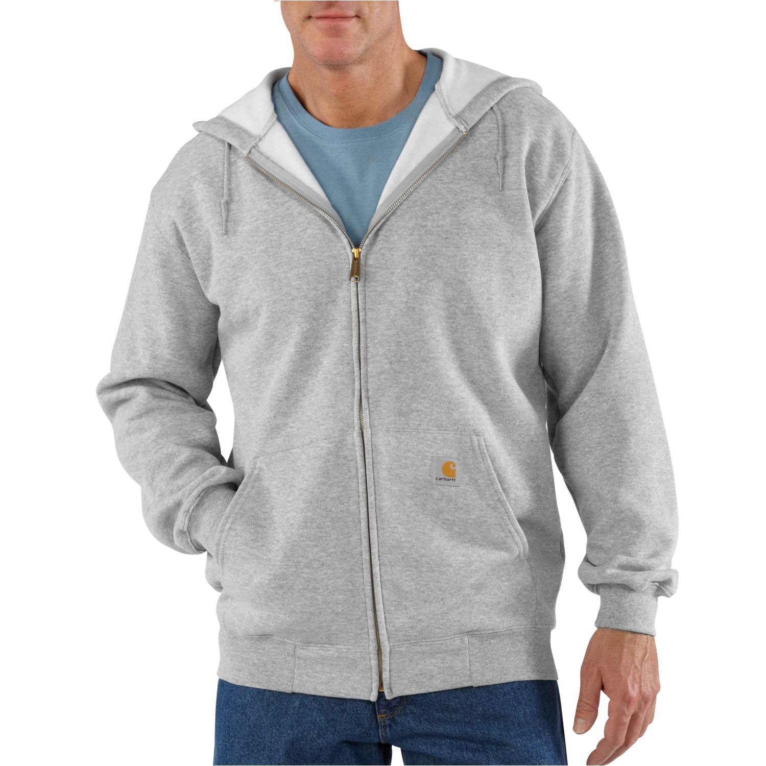 Carhartt Men's Midweight Hooded Zip Front Sweatshirt | Academy