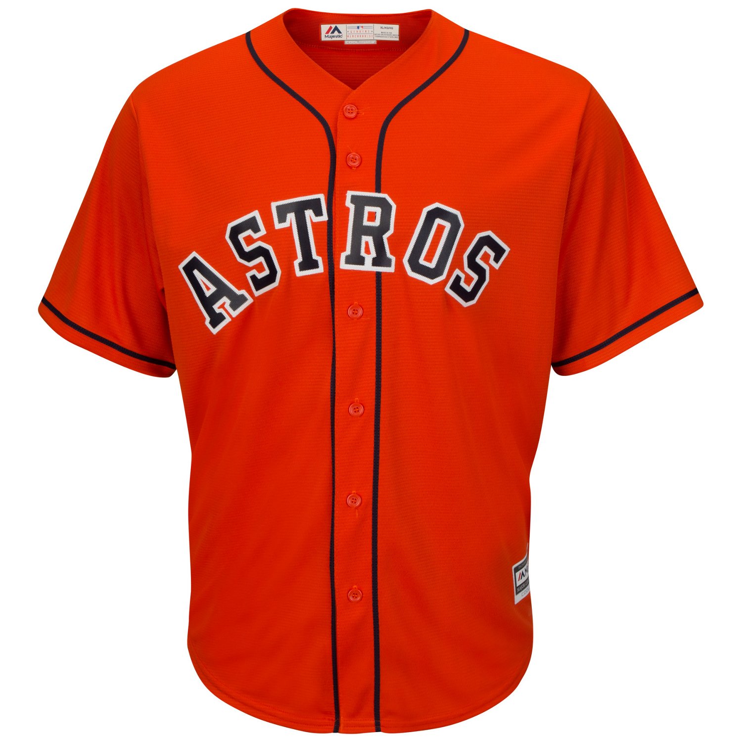 Majestic Men's Houston Astros Jose Altuve #27 Cool Base® Replica Jersey - view number 2