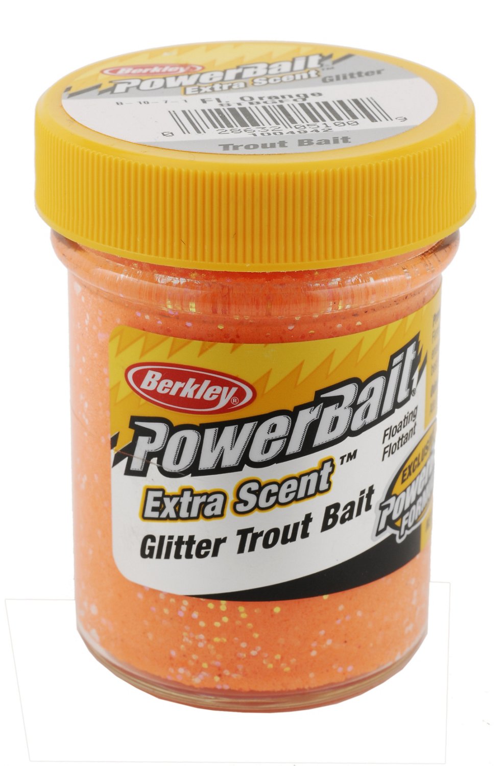 berkley fishing berkley powerbait glitter trout bait Berkley PowerBait makes novice anglers good and good anglers great Powerbait Floating Trout Bait -
