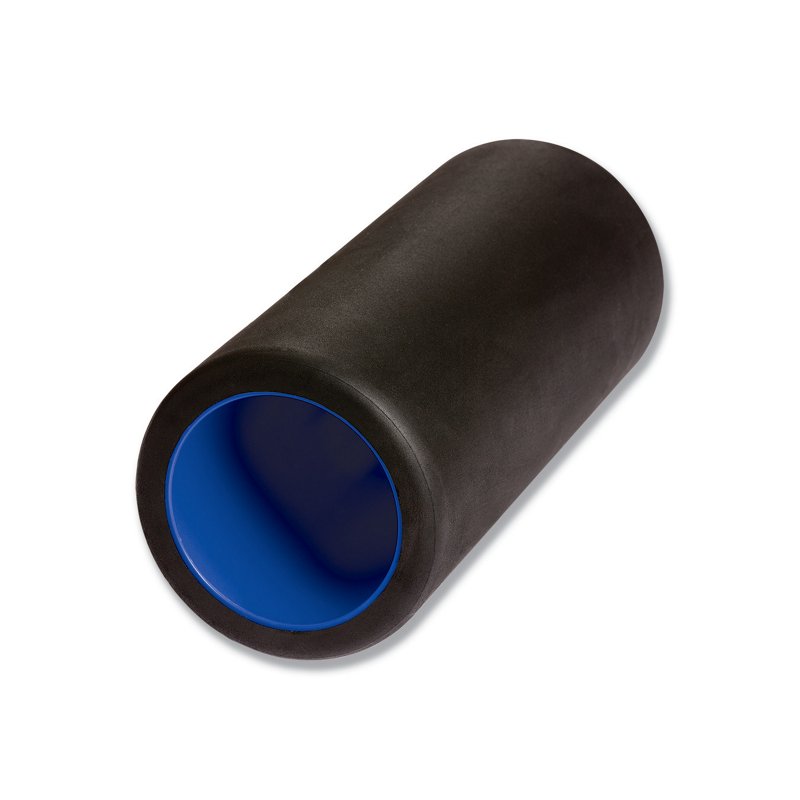 Pro-Tec Hollow Core High-Density Foam Roller Black/Blue - Exercise Accessories at Academy Sports