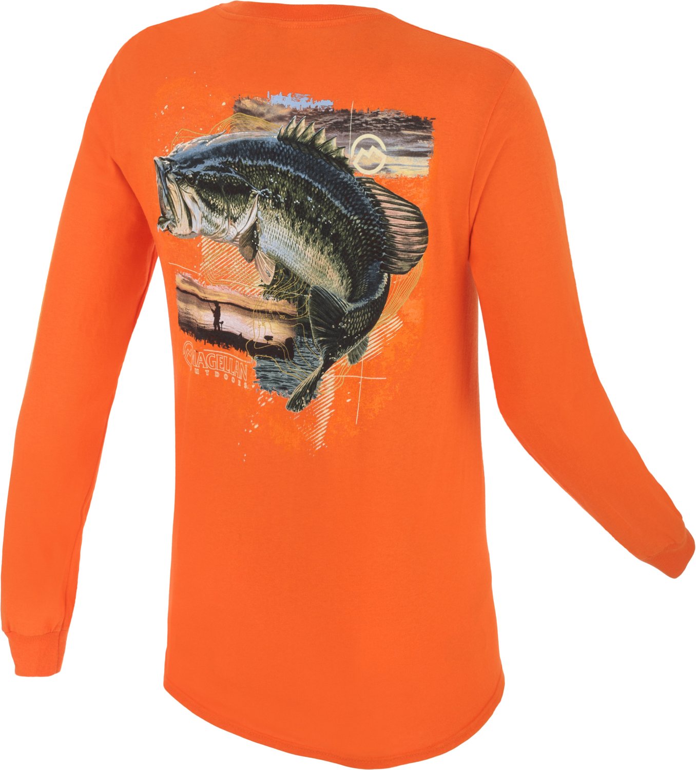 Magellan Outdoors™ Men's Magellan Bass Long Sleeve T-shirt