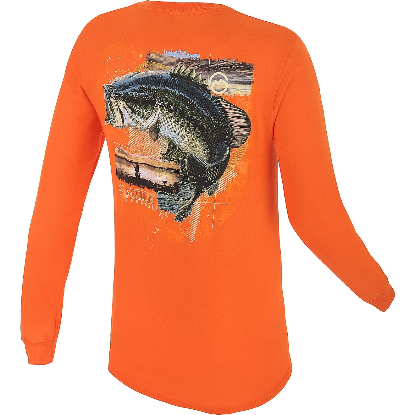 Magellan Outdoors™ Men's Magellan Bass Long Sleeve T-shirt                                                                     - view number 1