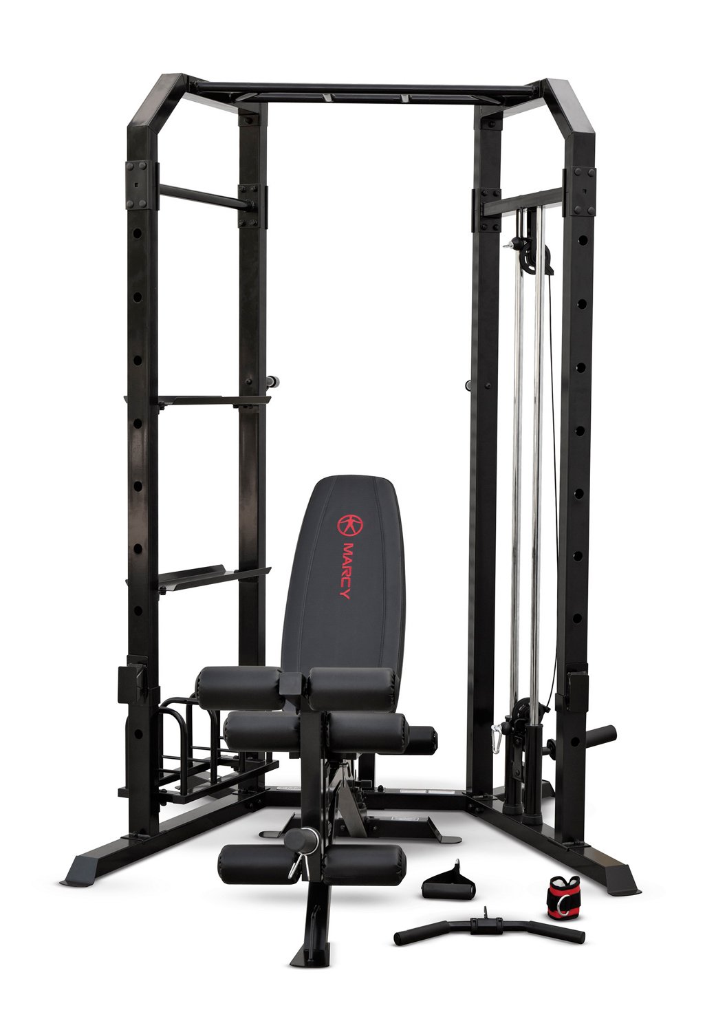 Marcy pro power cage online and utility bench academy