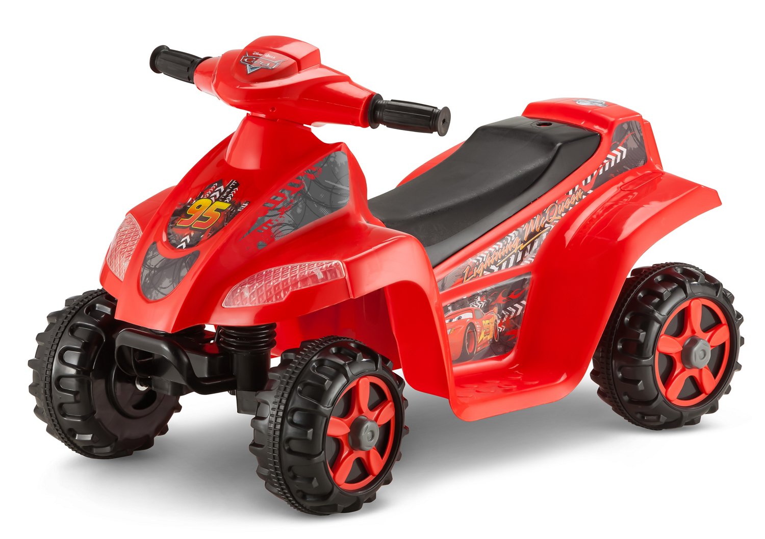 KidTrax Boys' Disney Cars 6V Quad Ride-On