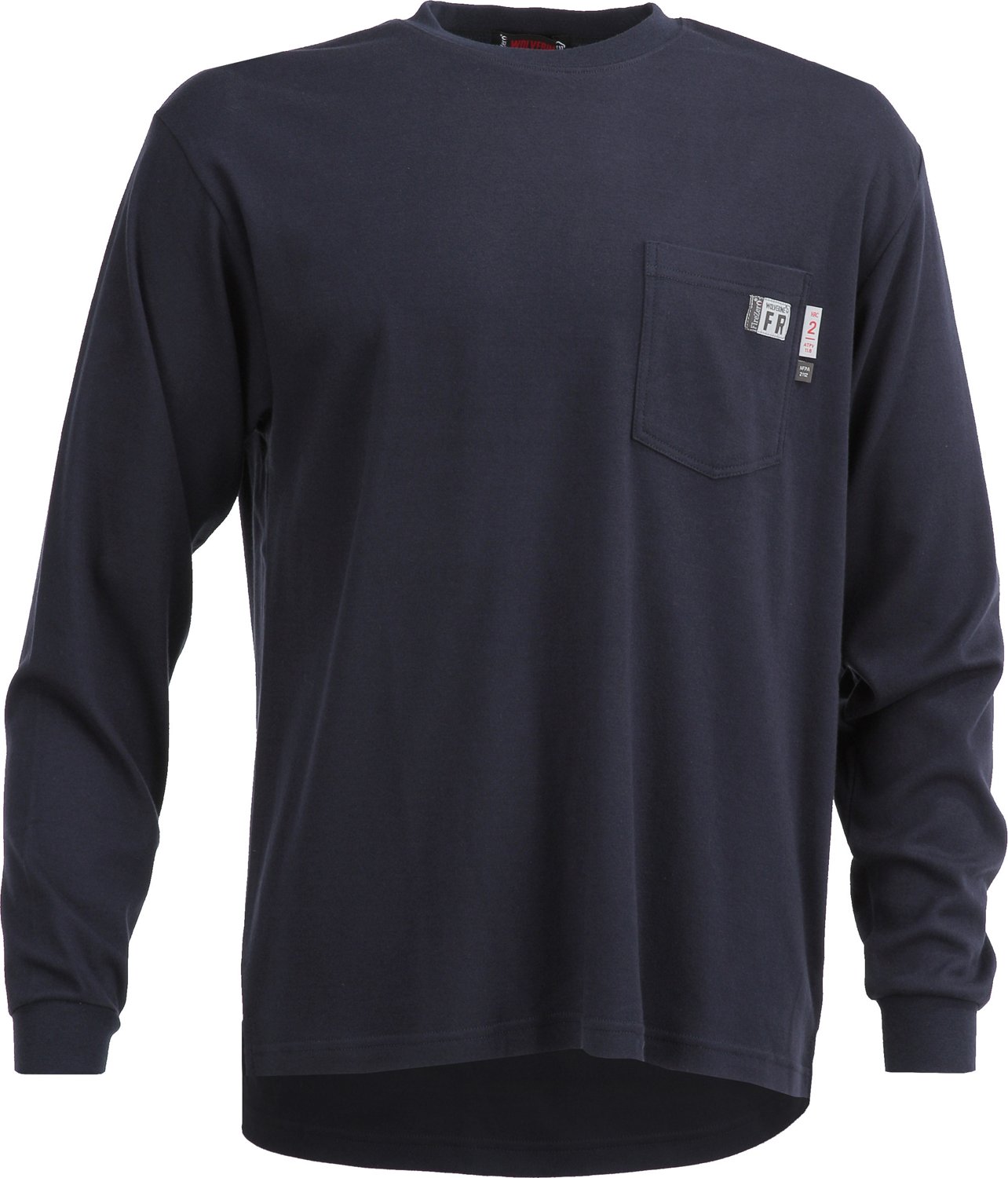 Wolverine Men's Flame Resistant Long Sleeve T-shirt | Academy