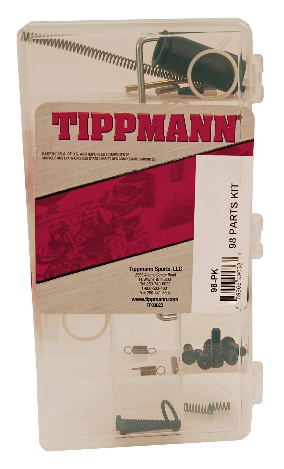Tippmann 98 Custom Pro Deluxe Parts Kit Academy
