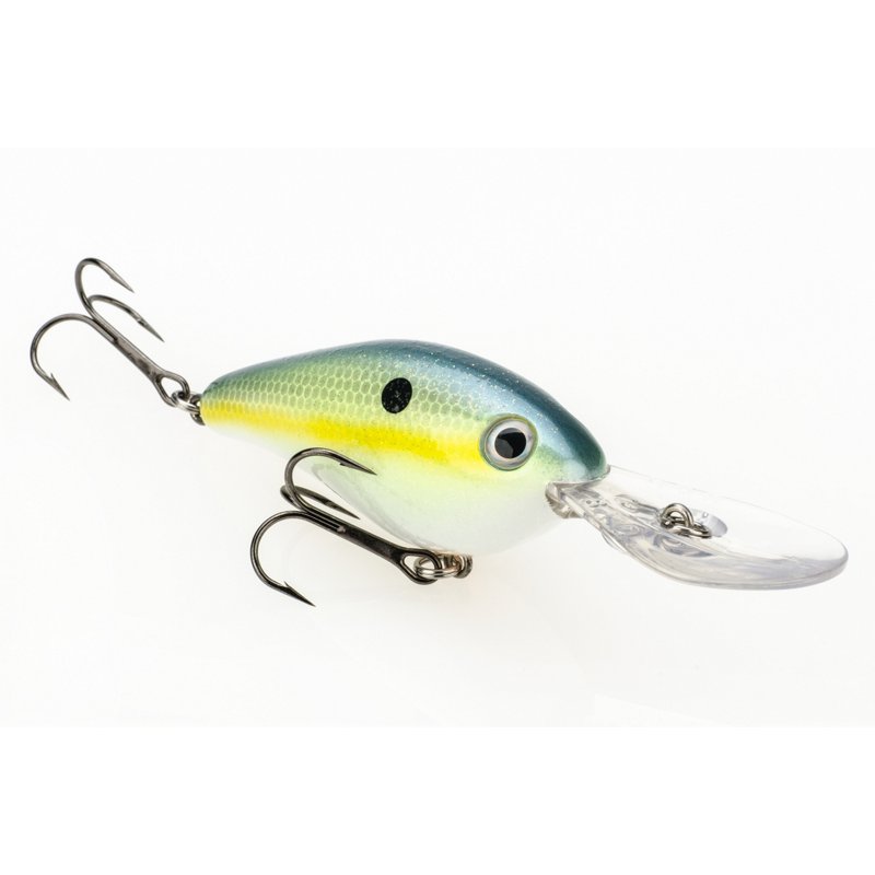 Strike King Pro Model Crankbaits - 8XD SeriChartreuse Sexy Shad