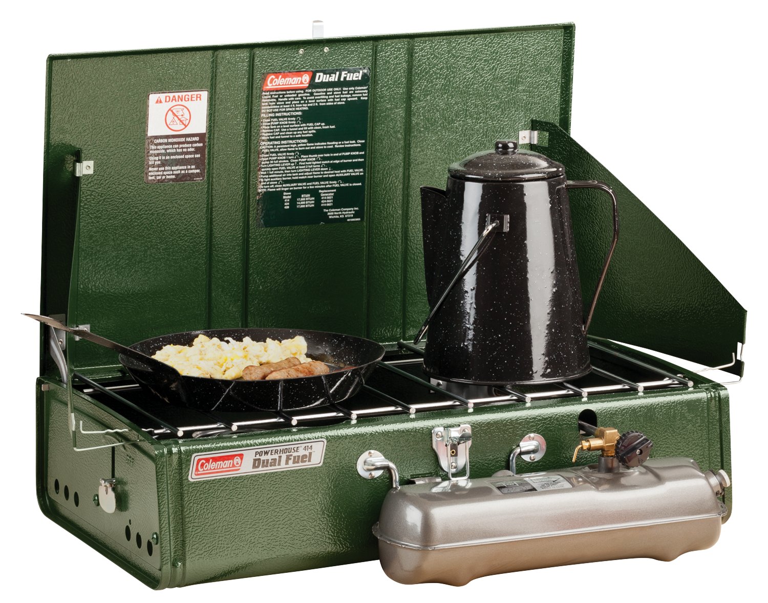Coleman® Guide Series™ 2-Burner Dual-Fuel Stove                                                                               - view number 6