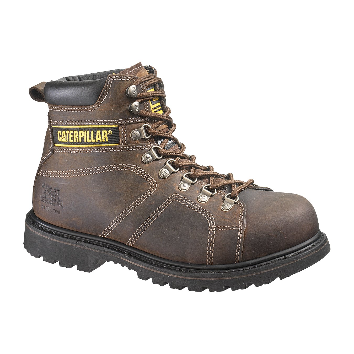 Cat Footwear Men s Silverton EH Steel Toe Lace Up Work Boots