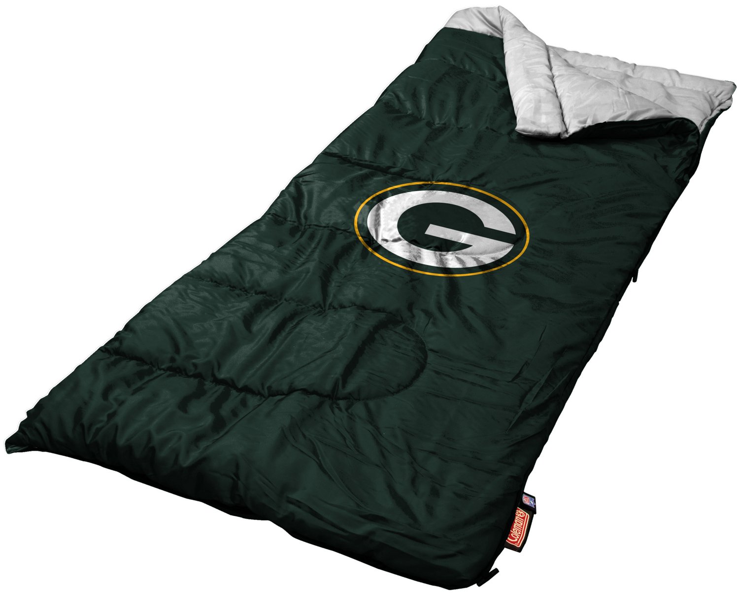 Coleman® Kids' Green Bay Packers 50°F Sleeping Bag - view number 1