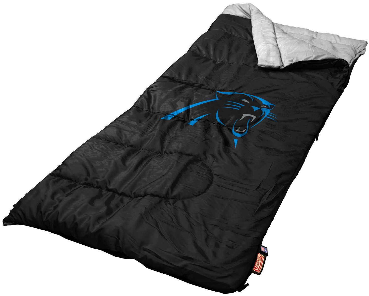 Coleman® Kids' Carolina Panthers 50°F Sleeping Bag - view number 1