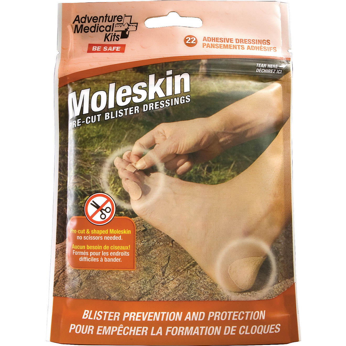 Moleskin for Blisters is great for Hiking & Sports! 