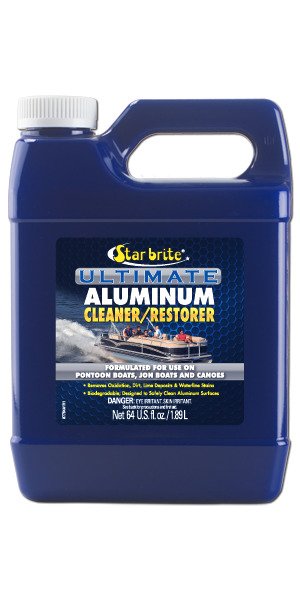 Aluminum Cleaner, Toon-Brite Pontoon and Boat Cleaner, 64 oz