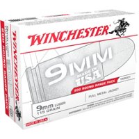 CCI Blazer Brass 9mm 124-Grain Full Metal Jacket Round Nose Centerfire Handgun Ammunition - 50 Ro...