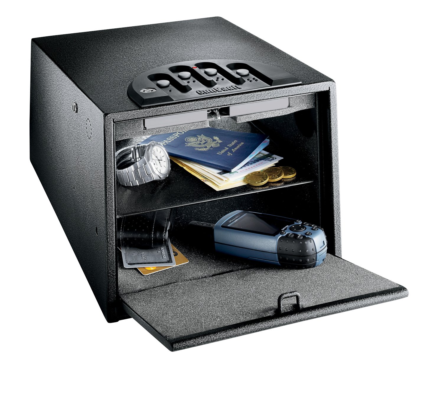 GunVault MiniVault 2000D Deluxe Handgun Safe                                                                                     - view number 1