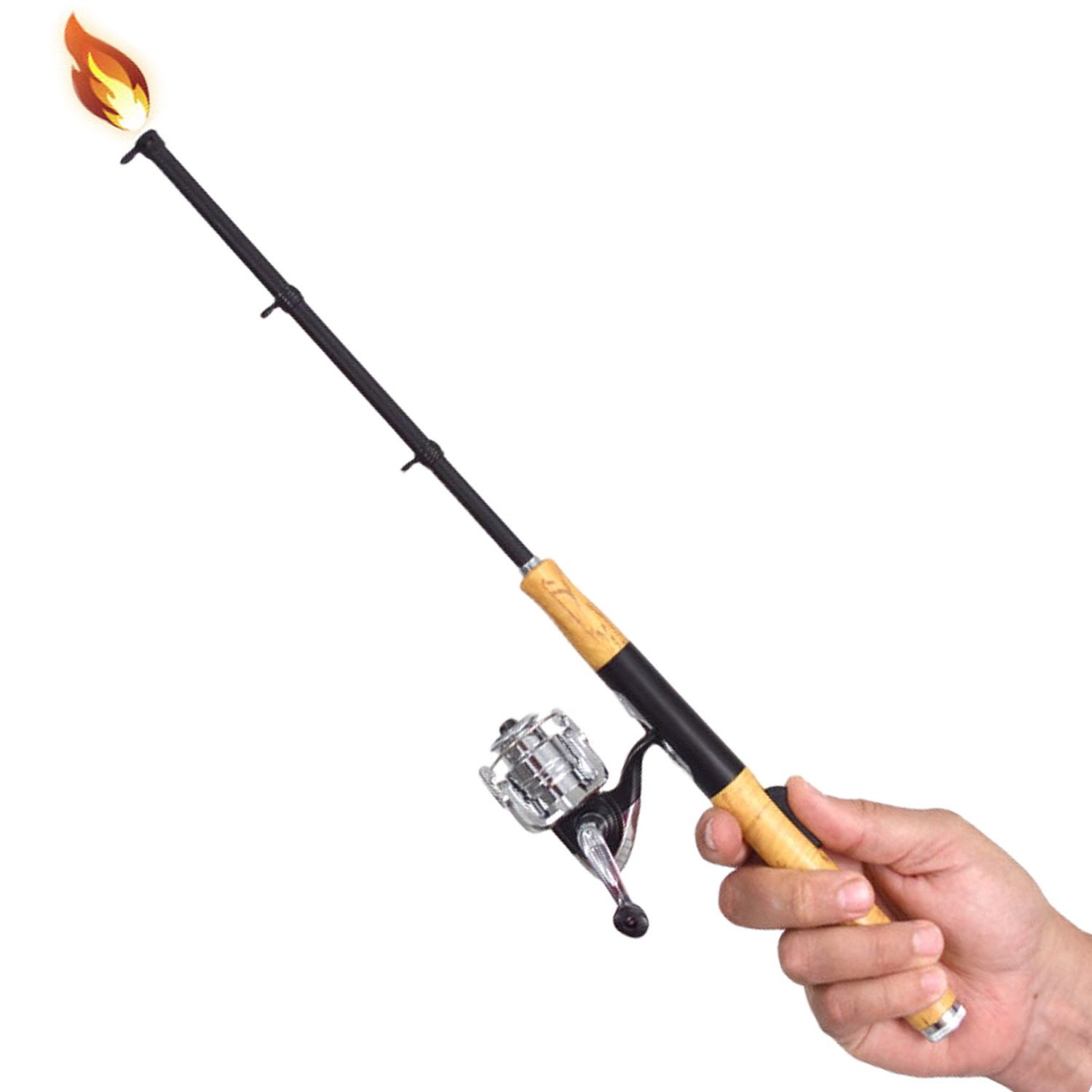 Gibson Open Face Fishing Pole Utility Lighter Academy
