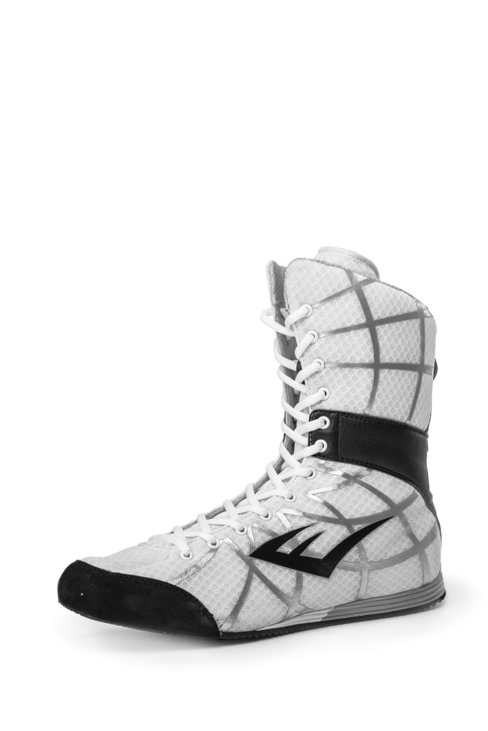 EVERYTHING MUST GO Everlast SHADOW MID - Boxing Shoes - Men's - white/  silver - Private Sport Shop