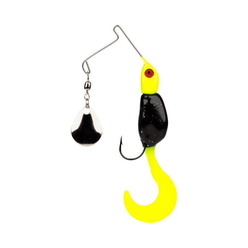 Strike King Mr. Crappie 1/8 oz. Spinnerbait Black - Frsh Wtr Panfish Bait at Academy Sports