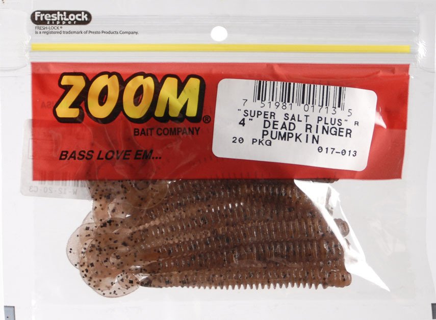 Zoom Dead Ringer Worm 20 Pack 4in Salt & Pepper 017008X