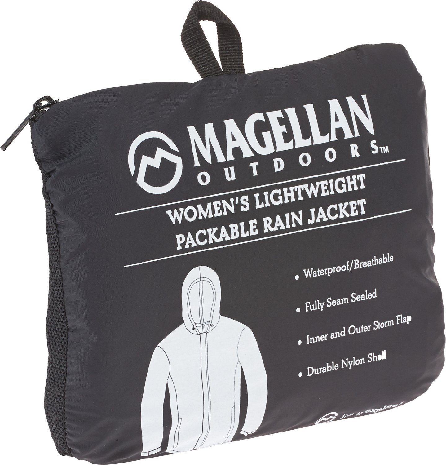 Magellan Outdoors Men's FishGear Lightweight Rain Jacket