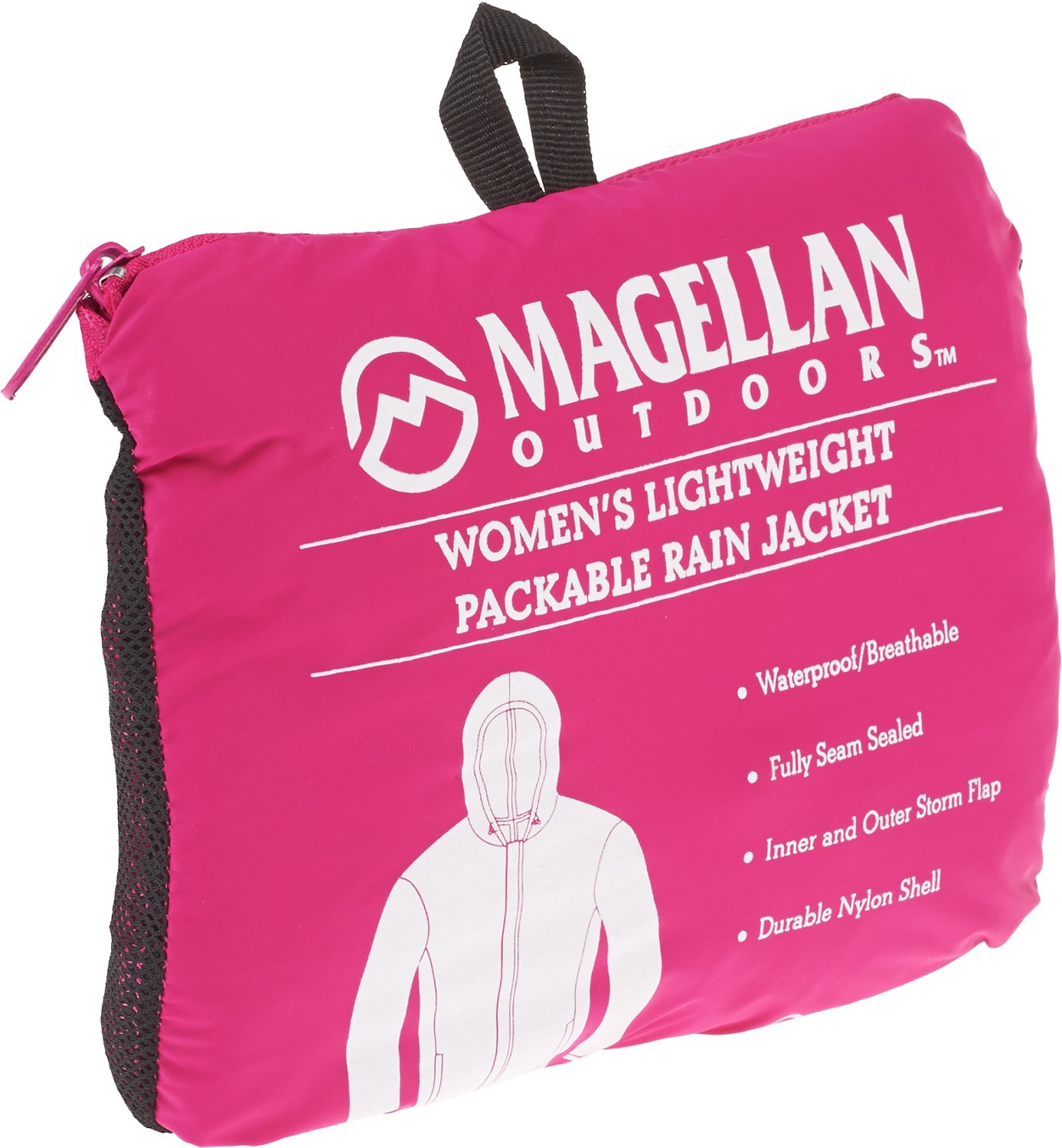 Magellan Outdoors Women's Packable Rain Jacket - view number 3