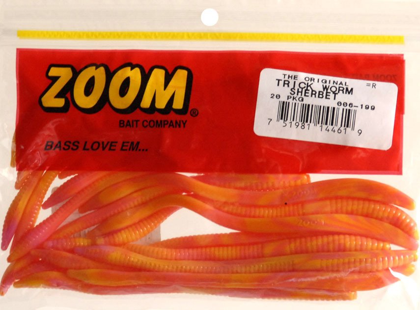 Zoom 6 Trick Worms 20-Pack