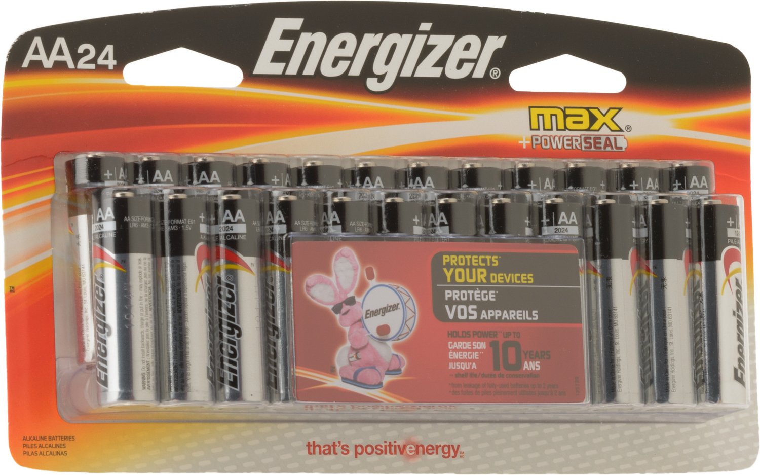 Energizer® Alkaline AA Batteries 24Pack Academy