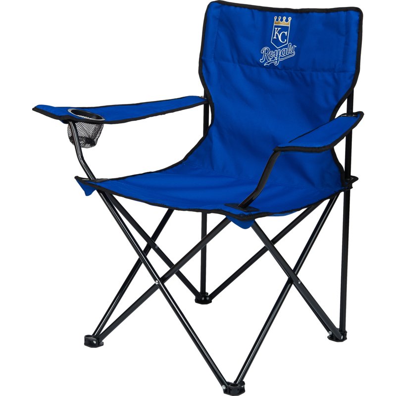 Logo Brands Logo Kansas City Royals Quad Chair Blue - Collegiate Chairs at Academy Sports