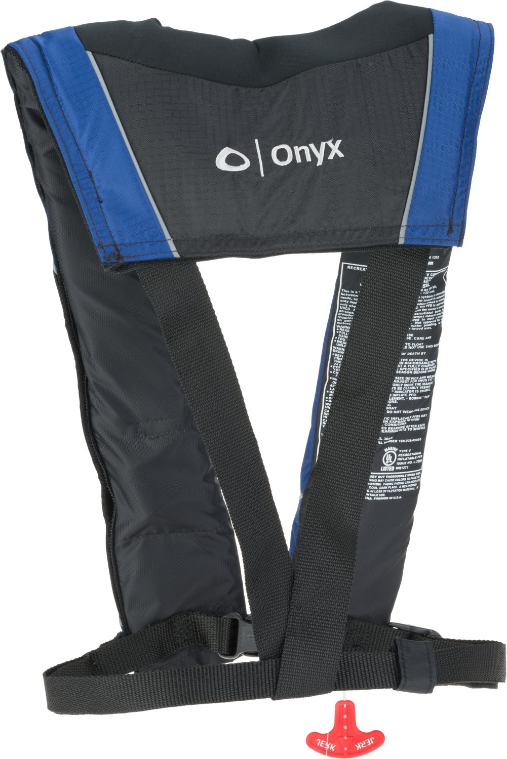 Onyx Outdoor Adults' A/M 24 Automatic/Manual Inflatable Life Jacket - view number 2