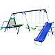 Sportspower Mountain View Metal Slide, Swing and Trampoline Set                                                                  - view number 1 selected