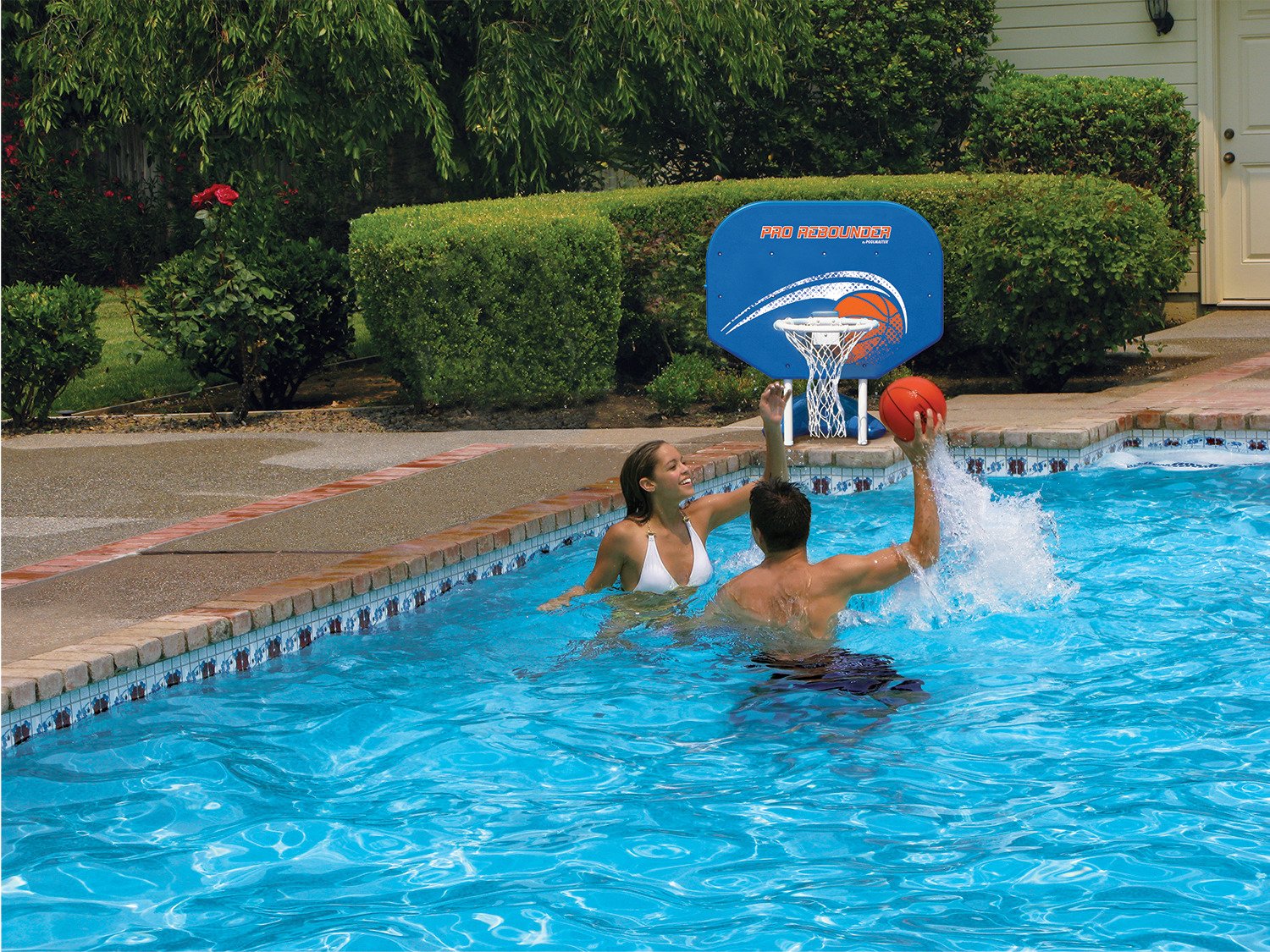 Poolmaster® Pro Rebounder Poolside Basketball/Volleyball Game Combo                                                             - view number 3