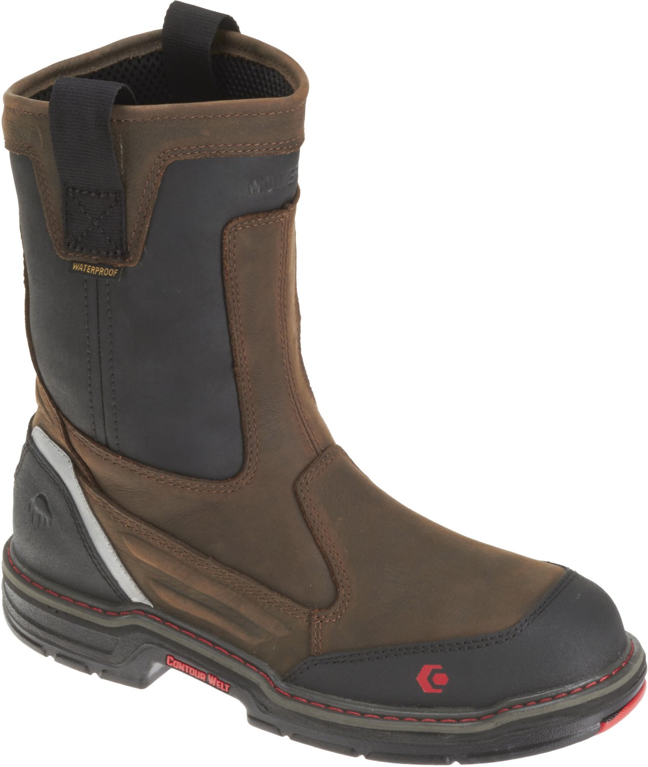 Wolverine Men's Overman EH Composite Toe Wellington Work Boots | Academy