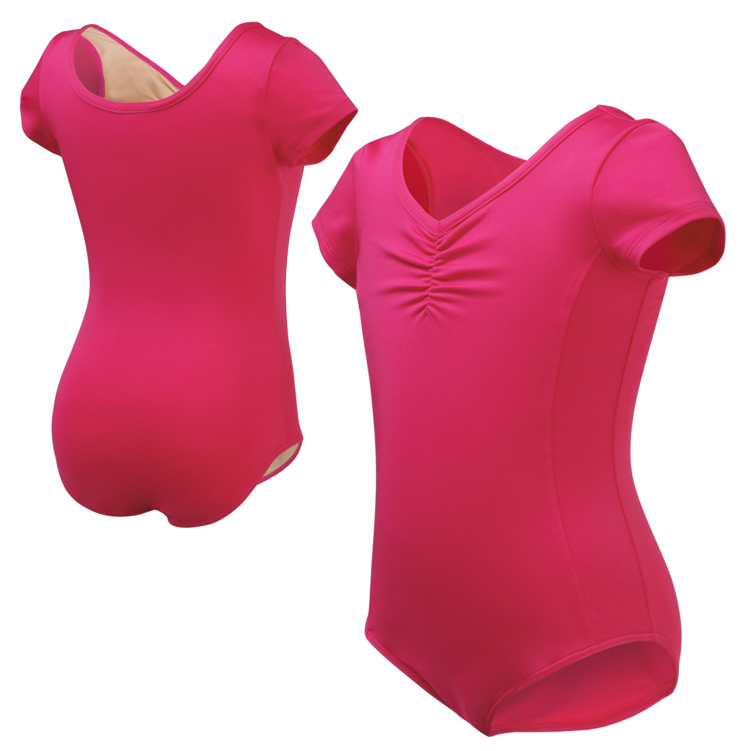 Capezio Girls' Future Star Polyester Cap Sleeve Leotard - view number 3