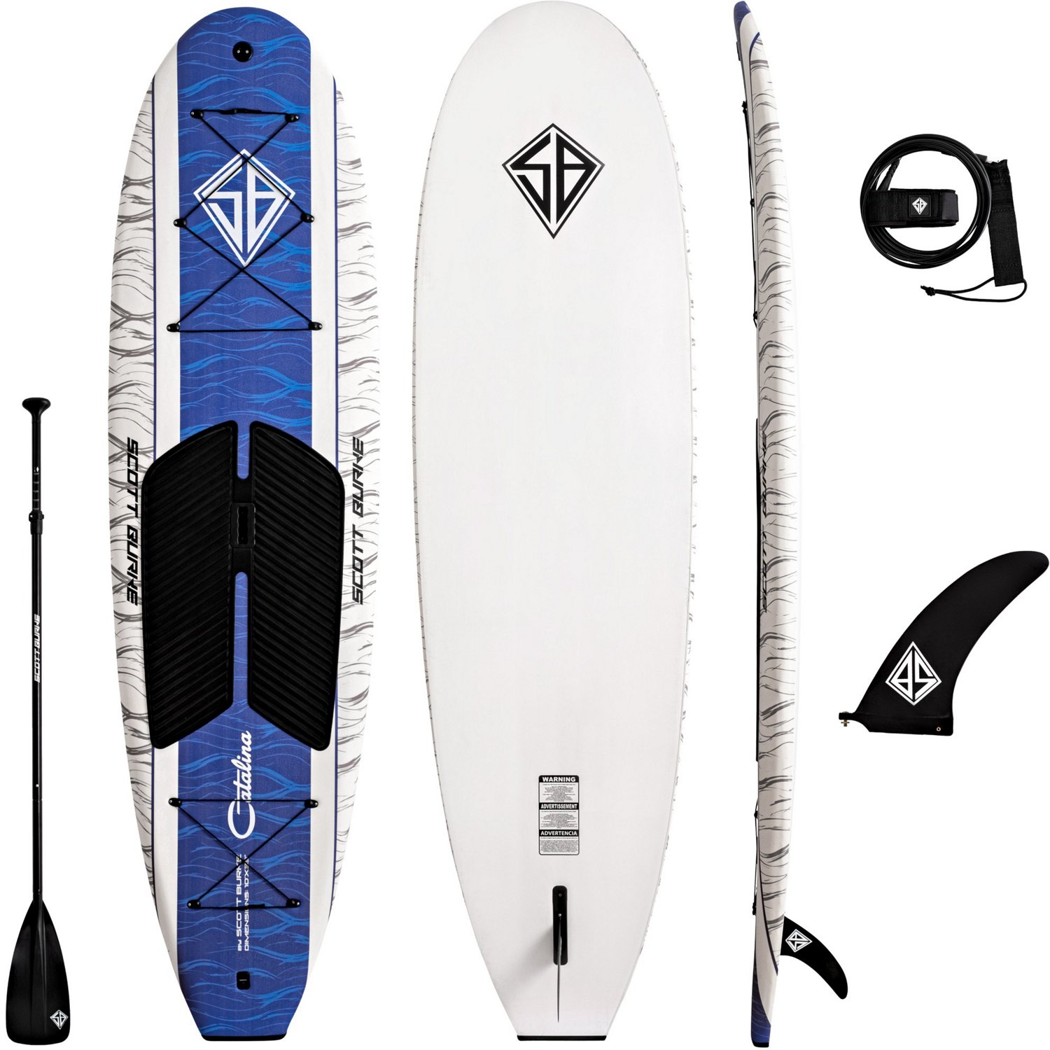 Scott Burke 10’ Catalina Stand Up Paddle Board Academy