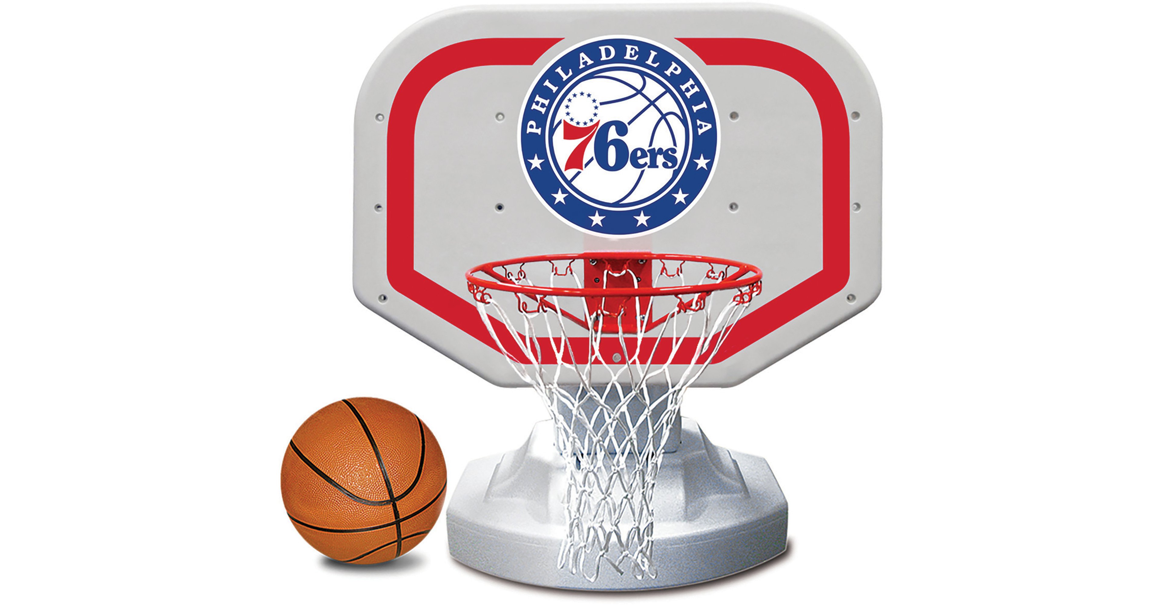 Poolmaster® Philadelphia 76ers Competition Style Poolside Basketball Game
