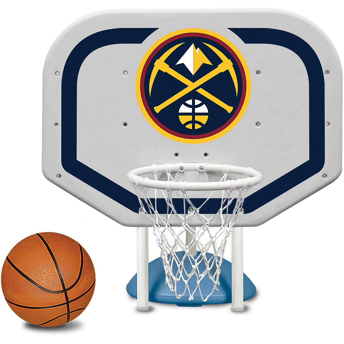Poolmaster® Denver Nuggets Pro Rebounder Style Poolside Basketball Game                                                         - view number 1