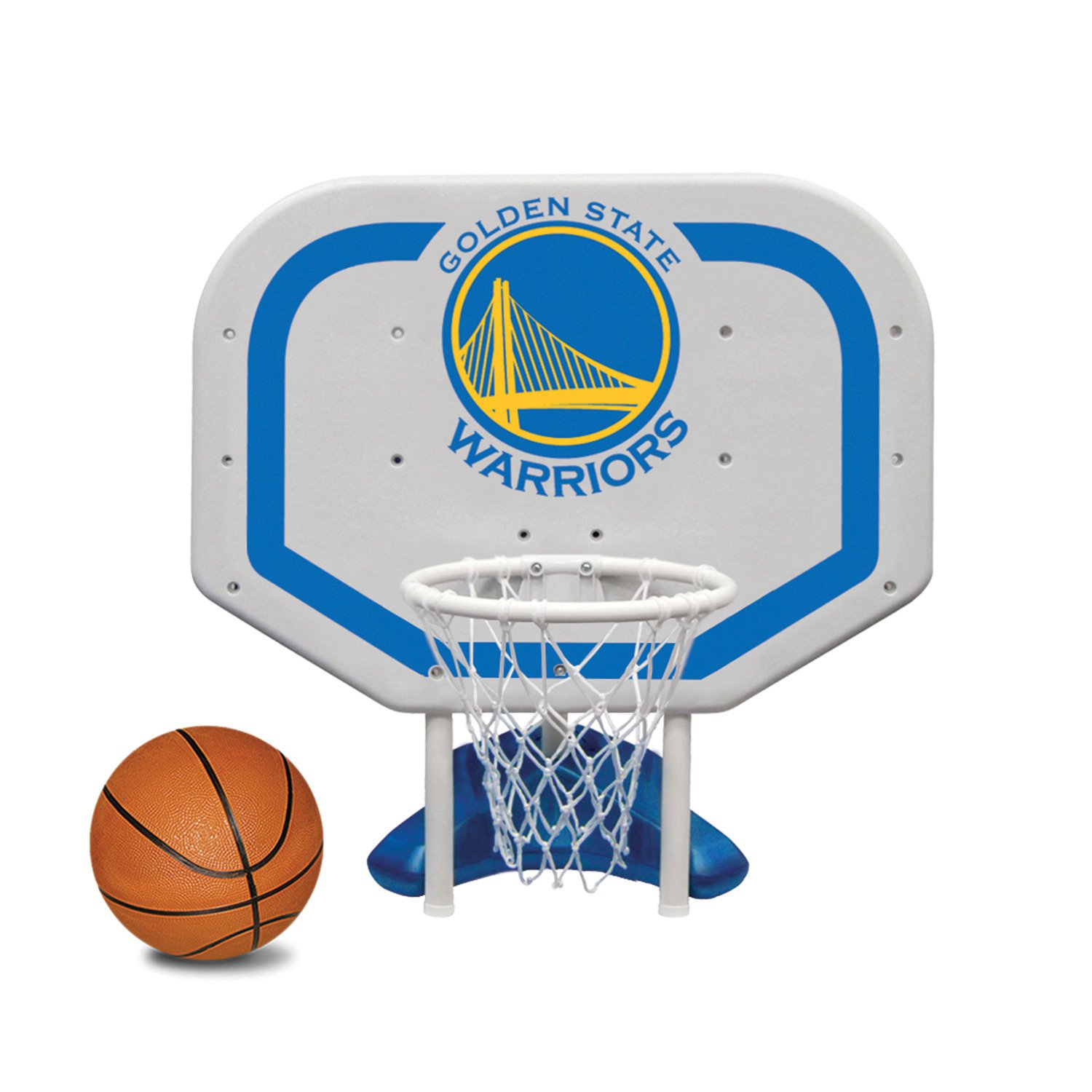 Poolmaster® Golden State Warriors Pro Rebounder Style Poolside Basketball Game                                                  - view number 1 selected
