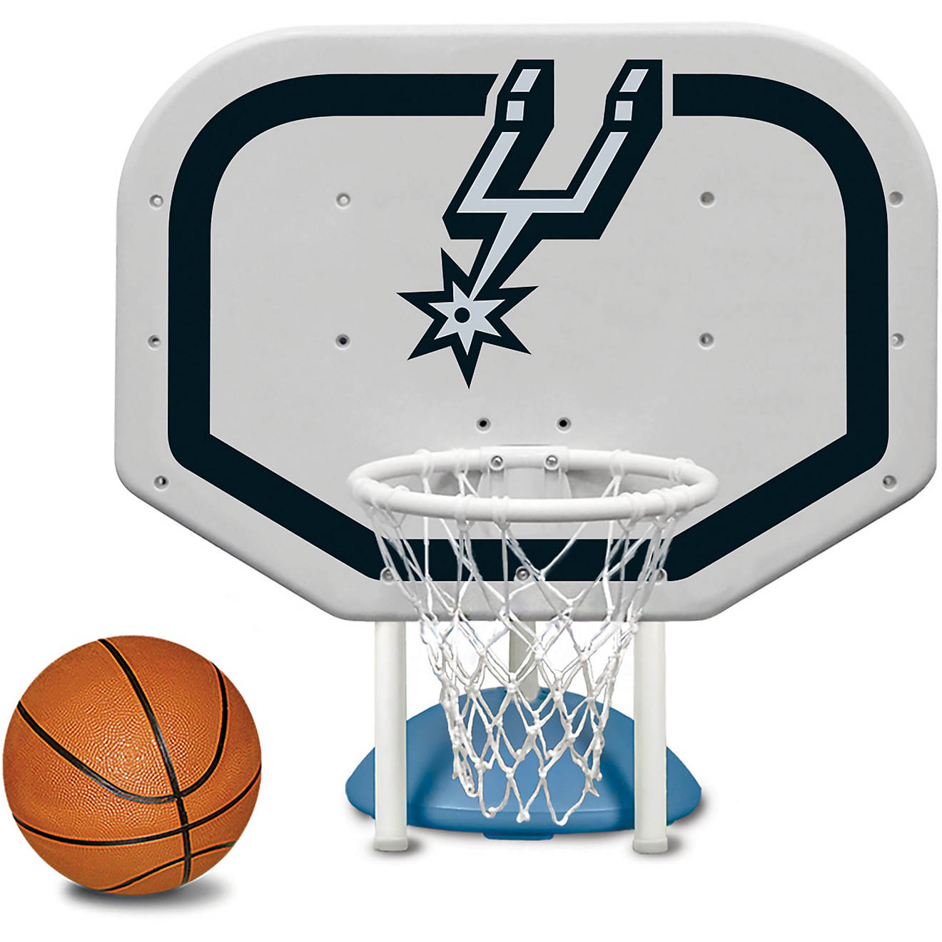 Poolmaster® San Antonio Spurs Pro Rebounder Style Poolside Basketball Game                                                      - view number 1
