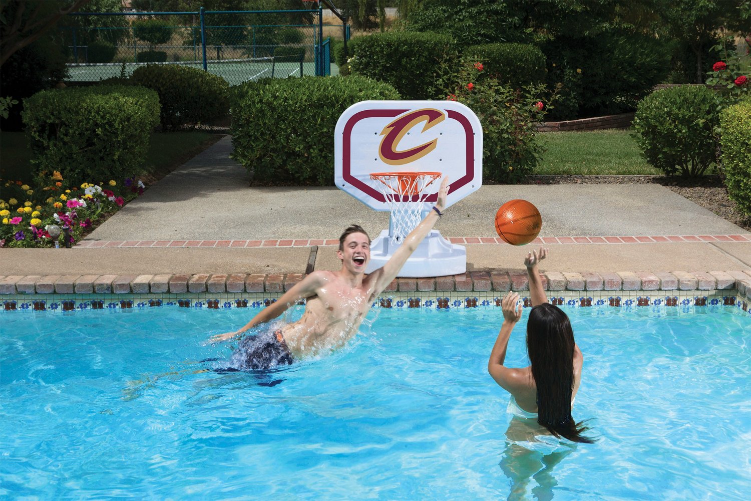 Poolmaster® Cleveland Cavaliers Competition Style Poolside Basketball Game                                                      - view number 2